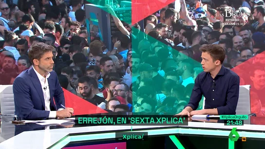 José Yélamo entrevista a Íñigo Errejón en laSexta Xplica José Yélamo entrevista a Íñigo Errejón en laSexta Xplica