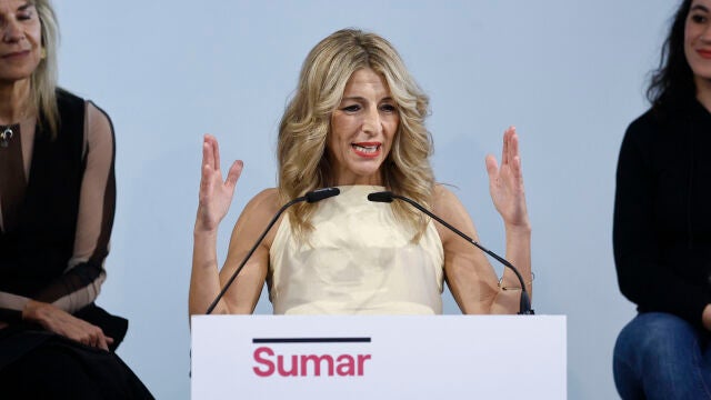 La La vicepresidenta segunda del Gobierno y líder de Sumar, Yolanda Díaz en una imagen de archivo