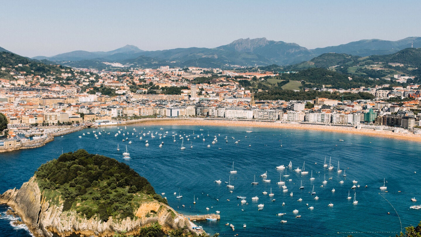 Playa de la Concha, en San Sebasti&aacute;n
