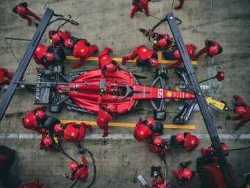 Pit Stop Carlos Sainz en el GP de Austria 