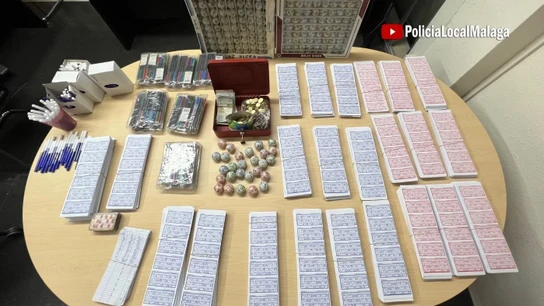 Desmantelan un bingo clandestino en Málaga Desmantelan un bingo clandestino en Málaga