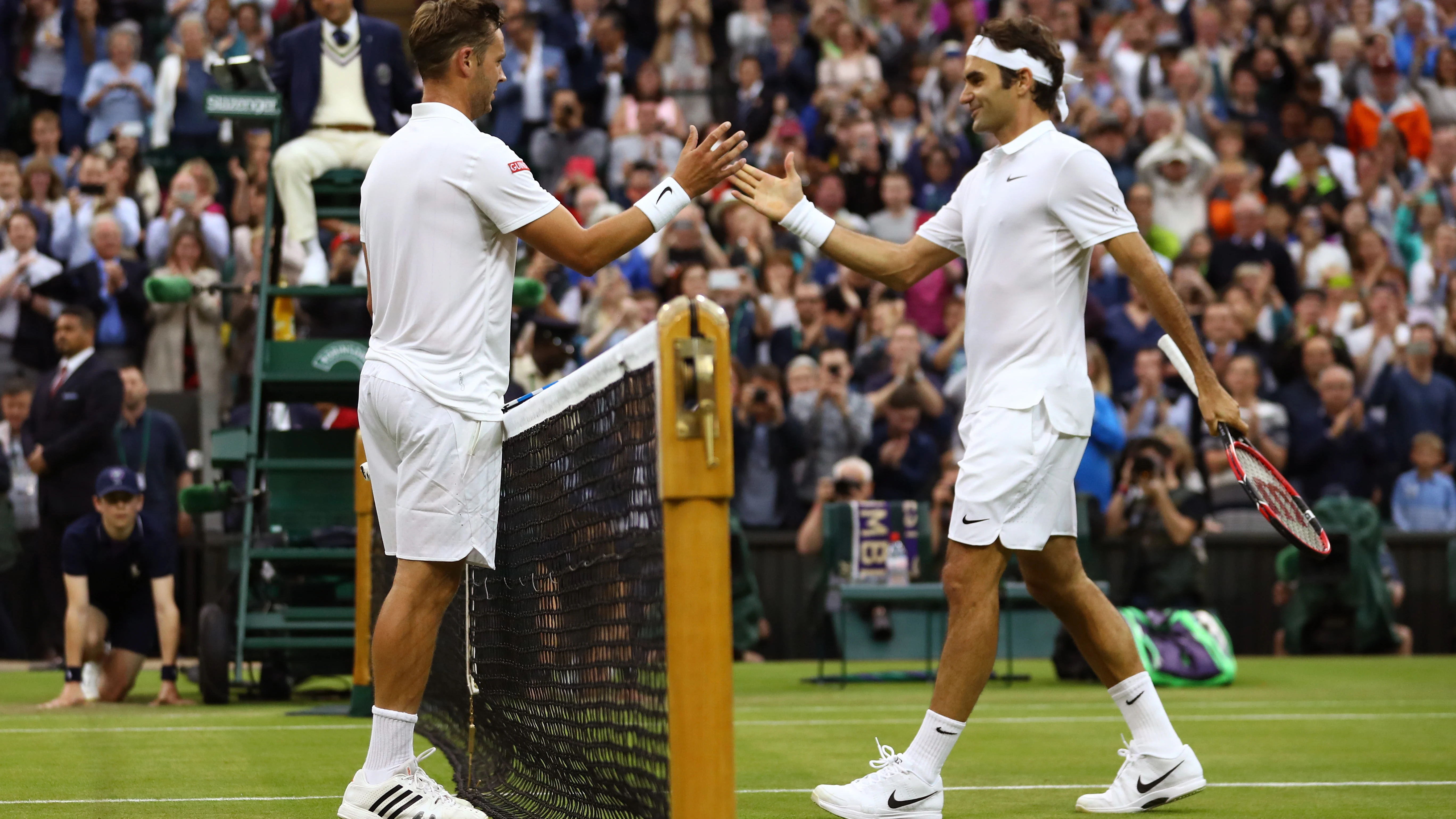 De que le ovacionara la central de Wimbledon ante Federer a pedir entradas por Twitter