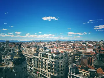 Vista de la ciudad de Madrid Vista de la ciudad de Madrid