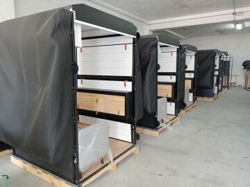 Puede ser la solución absoluta para las furgonetas camper: cubos modulares 