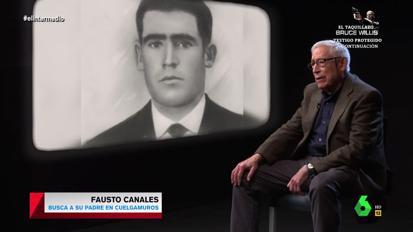 Así hablaba Fausto Canales de su padre, encontrado en Cuelgamuros tras una vida buscándole Así hablaba Fausto Canales de su padre, encontrado en Cuelgamuros tras una vida buscándole