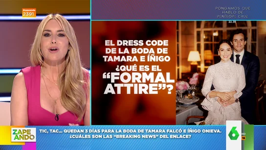 Instrucciones para la boda de Tamara Falcó e Iñigo Onieva Instrucciones para la boda de Tamara Falcó e Iñigo Onieva