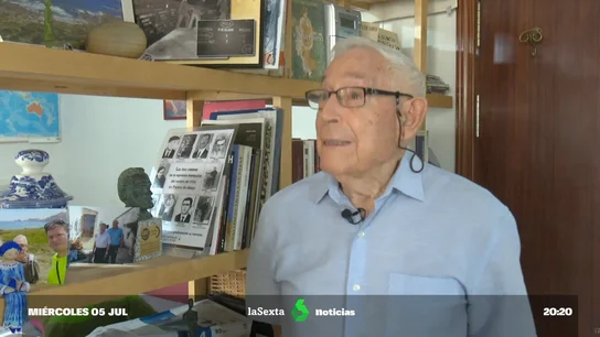 Fausto Canales, hijo de Valerico Canales, víctima del franquismo Fausto Canales, hijo de Valerico Canales, víctima del franquismo