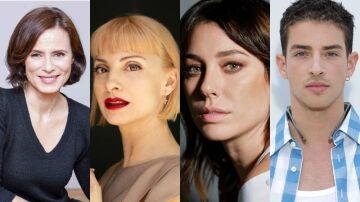 Najwa Nimri, Aitana Sánchez-Gijón, Blanca Suárez y Manu Ríos protagonizan la nueva serie de Carlos Montero 'Respira'.