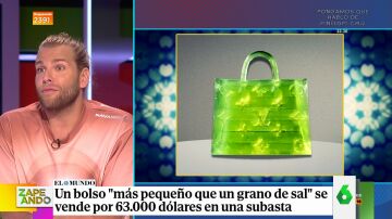 Eduardo Navarrete, contundente, contra el microscópico bolso de Luis Vuitton que se ha vendido por 63.000$: