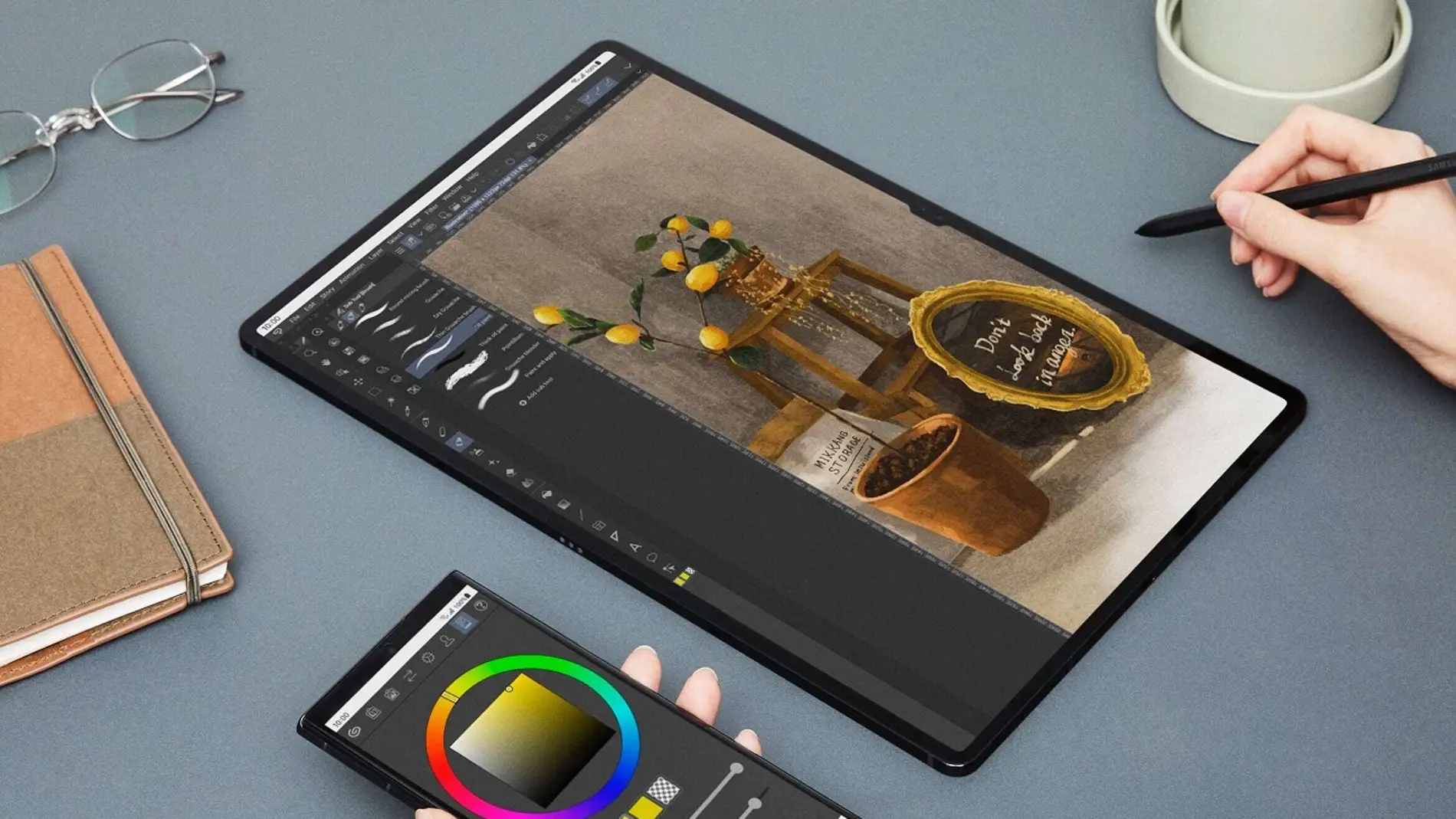 Estos renders nos confirman el diseño de la Samsung Galaxy Tab S9