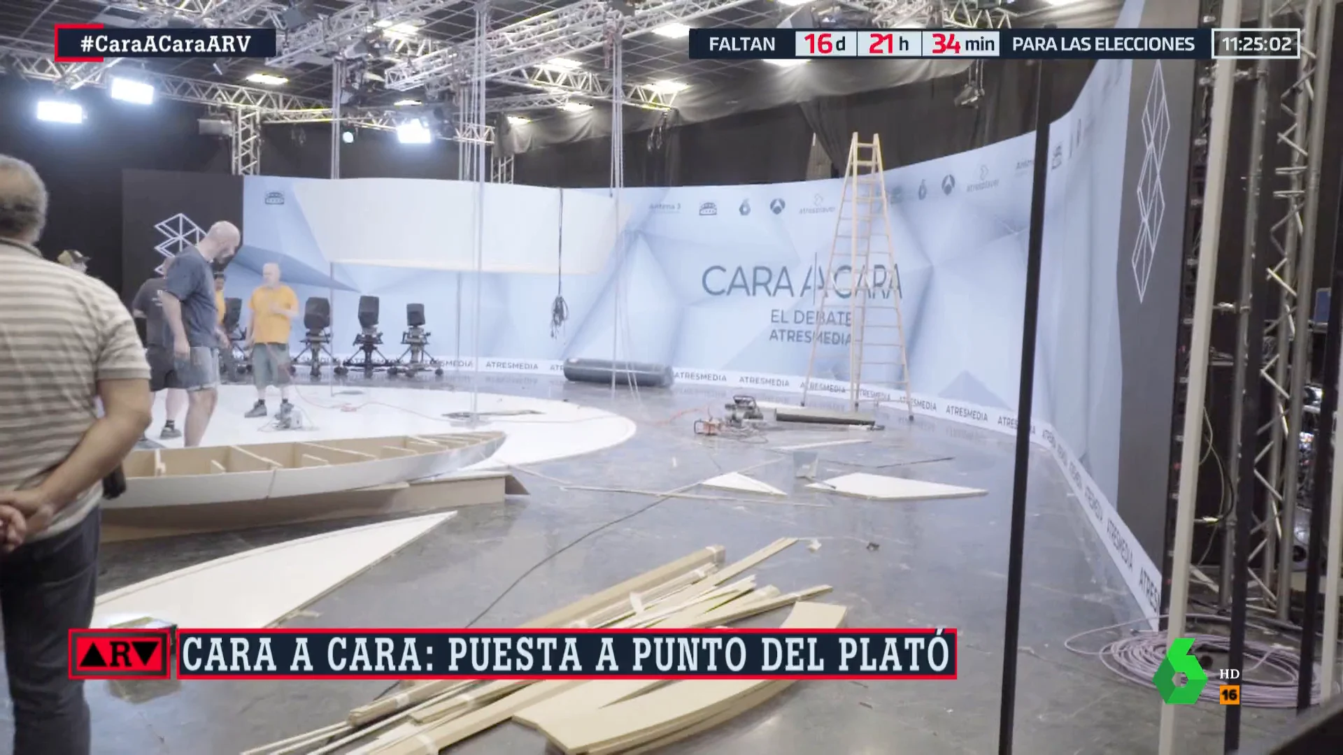 Plató del 'Cara a cara. El Debate' Plató del 'Cara a cara. El Debate'