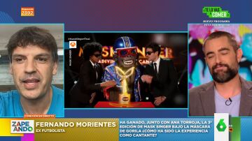 Fernando Morientes confiesa que estuvo a punto de abandonar Mask Singer