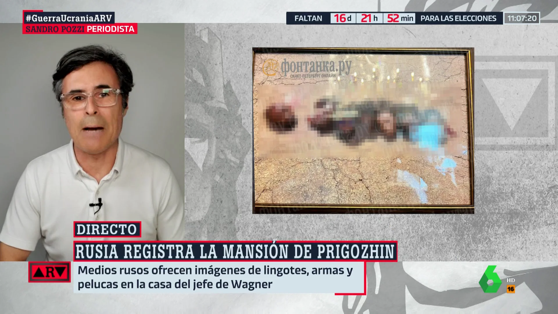 Sandro Pozzi, sobre el líder de Wagner: "Tiene la capacidad de arrasar con cualquier cosa que se le ponga por delante"