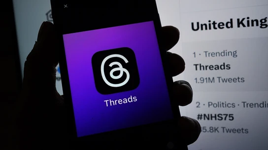 Logo de Threads. Logo de Threads.