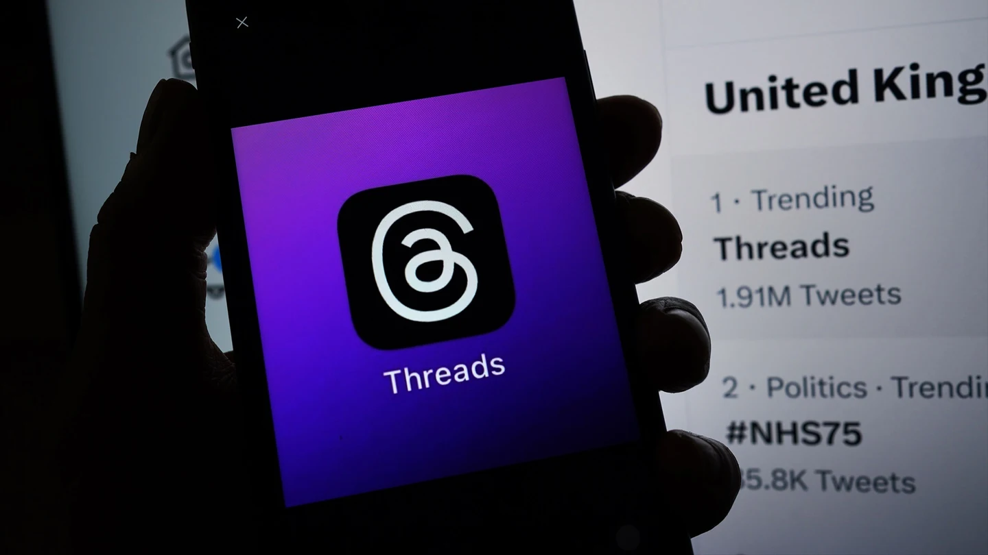 Logo de Threads. Logo de Threads.