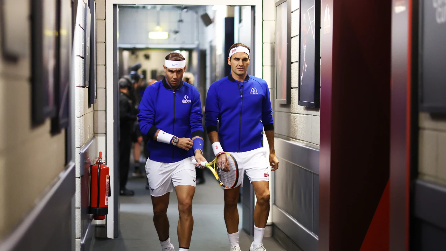 Rafa Nadal y Roger Federer Rafa Nadal y Roger Federer