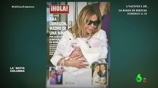 Ana Obregón y el debate sobre los vientres de alquiler que desató con la portada de su nieta Ana Obregón y el debate sobre los vientres de alquiler que desató con la portada de su nieta