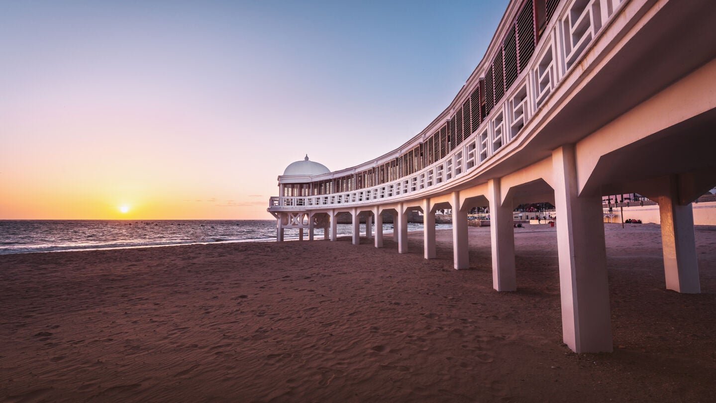 Playa de la Caleta, en C&aacute;diz