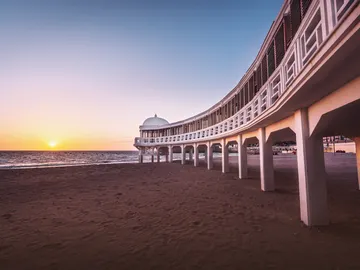 Playa de la Caleta, en Cádiz Playa de la Caleta, en Cádiz