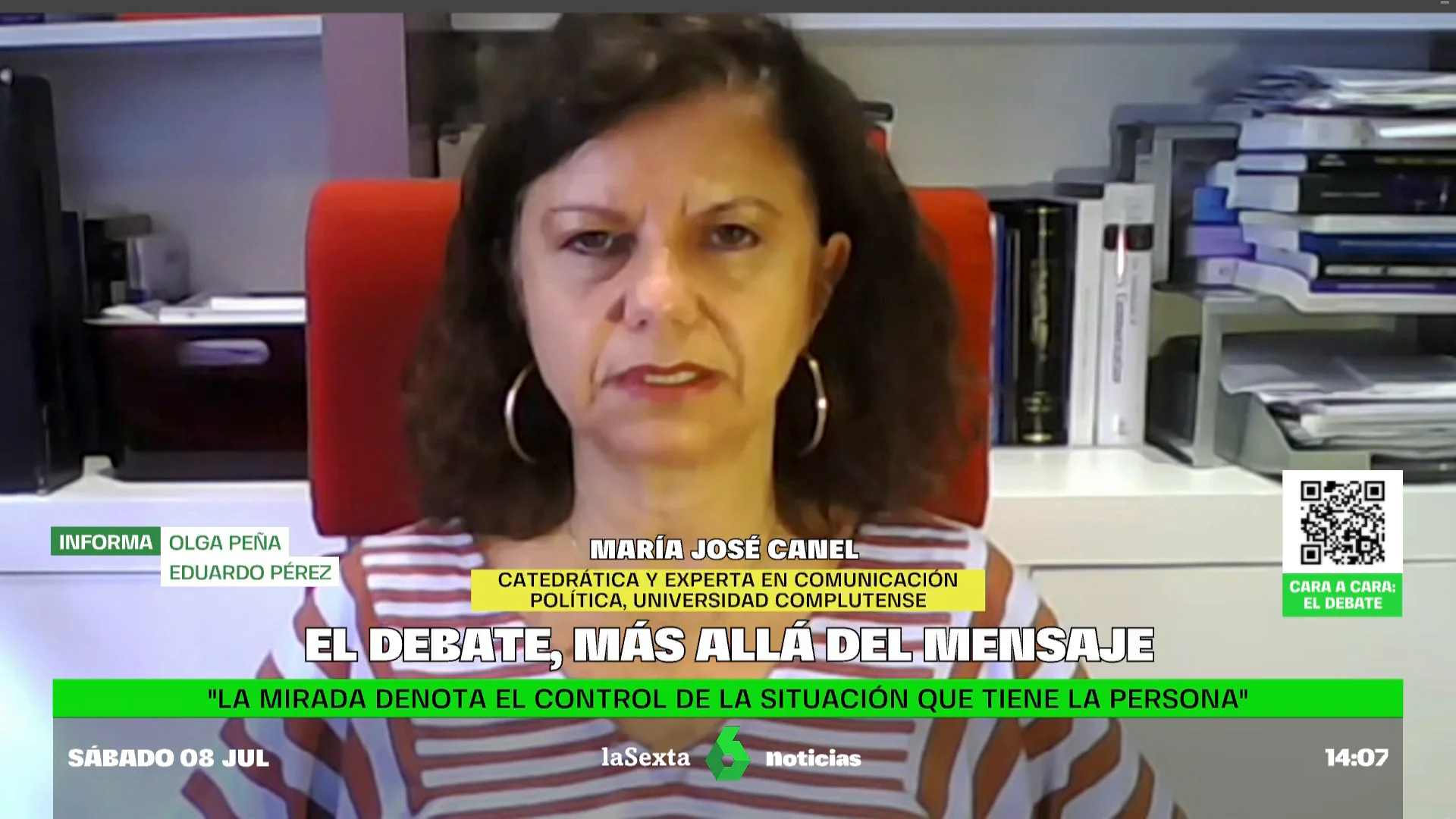 La gestualidad, más importante que las palabras en el 'cara a cara' de Atresmedia La gestualidad, más importante que las palabras en el 'cara a cara' de Atresmedia