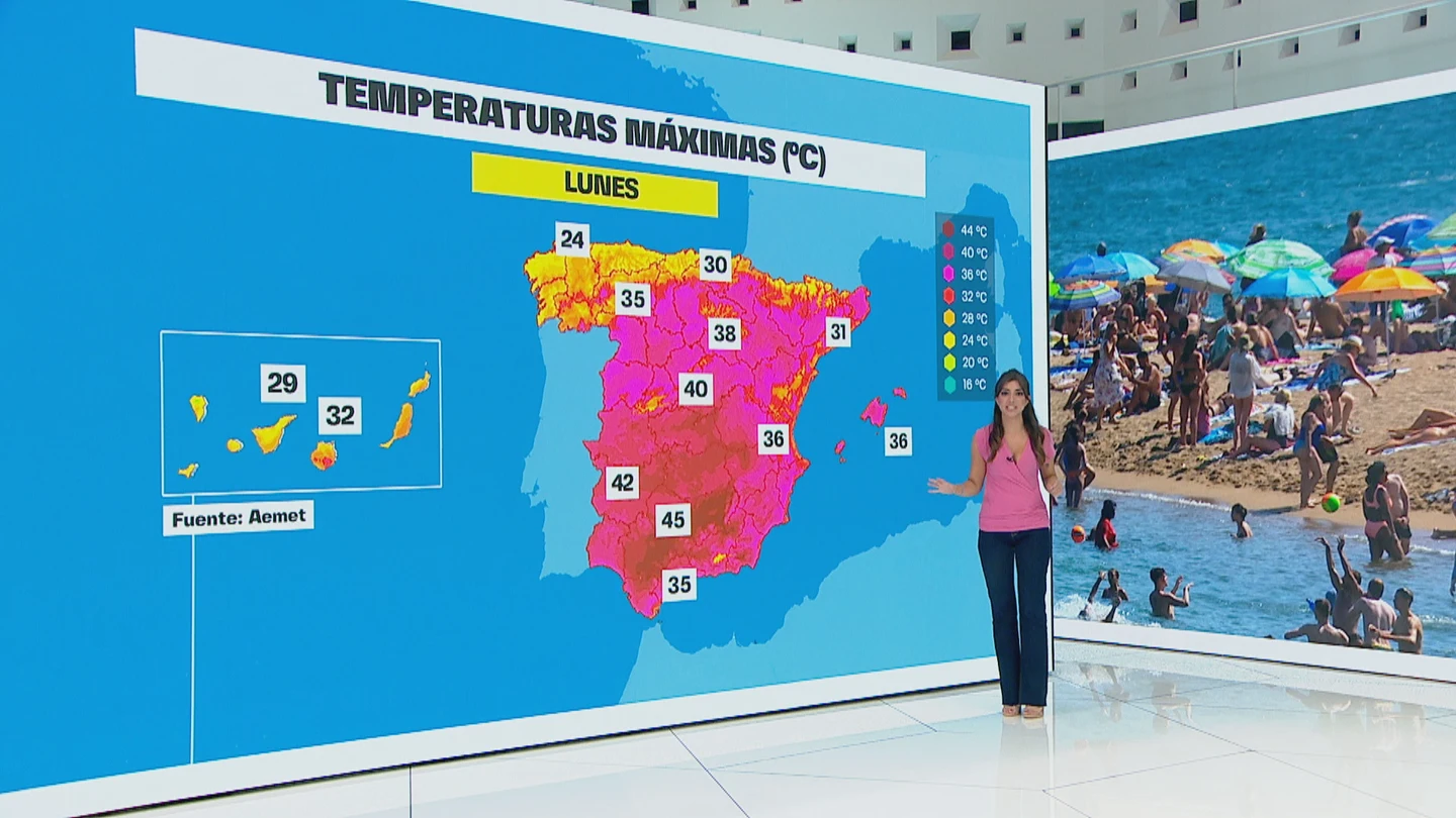 España, ante su primera ola de calor con máximas de hasta 45 grados España, ante su primera ola de calor con máximas de hasta 45 grados