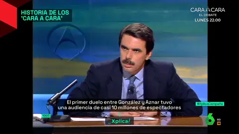 La hemeroteca de los 'cara a cara': así han cambiado desde el primero entre Felipe González y Aznar