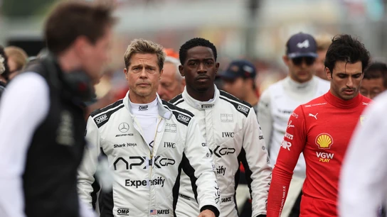 Así es el monoplaza que ha pilotado Brad Pitt en el GP de Gran Bretaña de F1 Así es el monoplaza que ha pilotado Brad Pitt en el GP de Gran Bretaña de F1