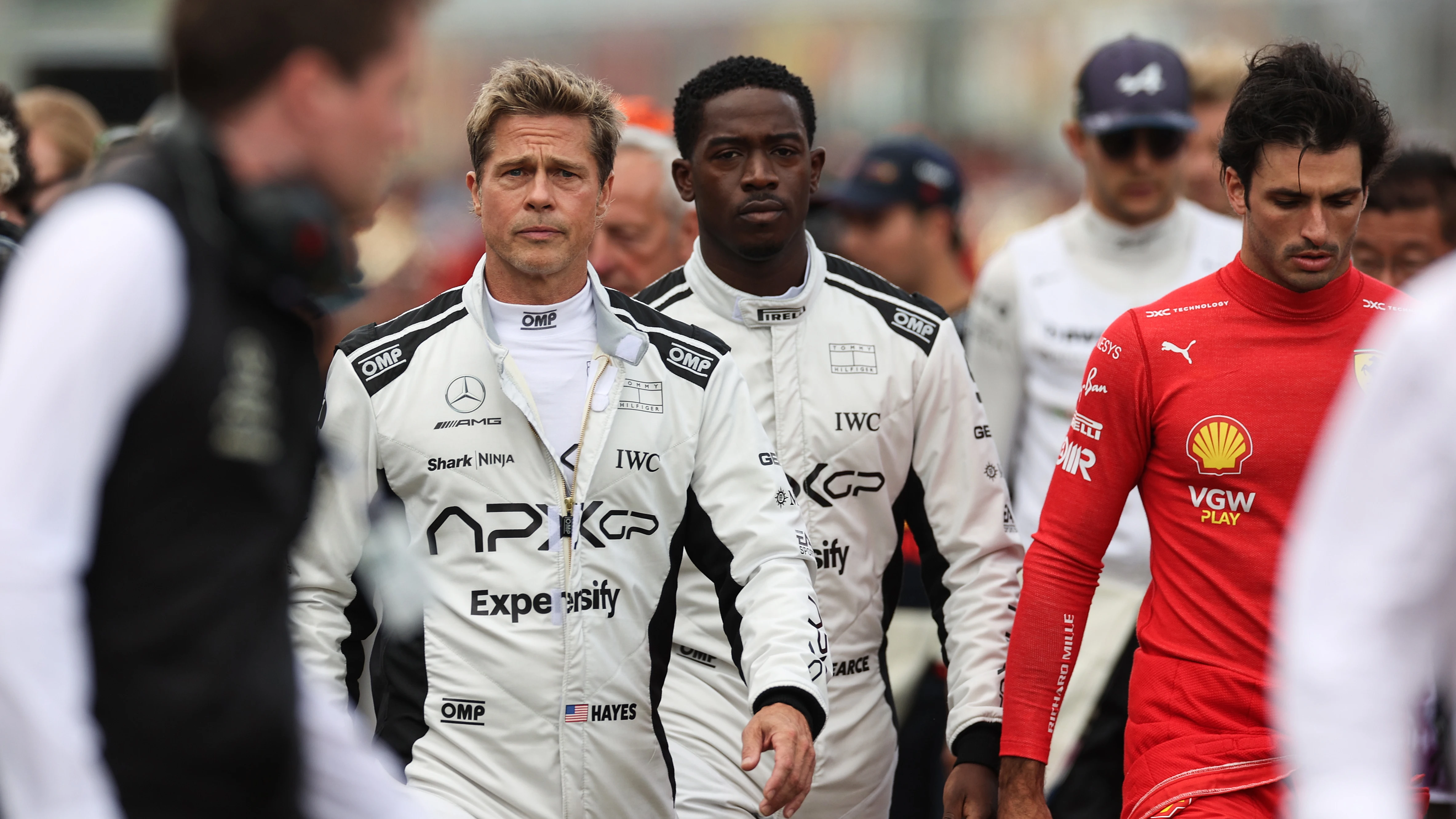 Así es el monoplaza que ha pilotado Brad Pitt en el GP de Gran Bretaña de F1