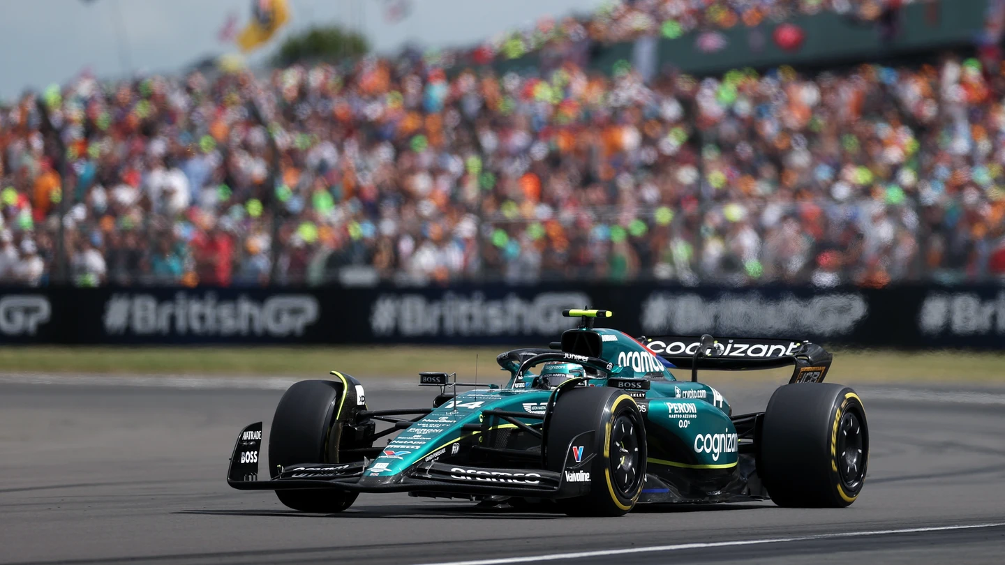 Fernando Alonso en Silverstone Fernando Alonso en Silverstone