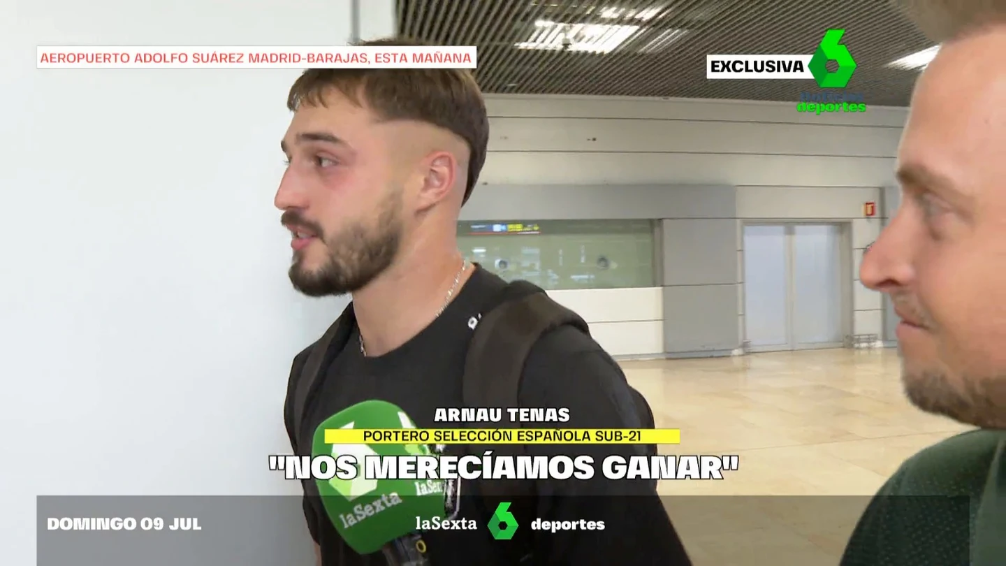La tristeza de la Sub'21 a su regreso a España: "El fútbol ha sido cruel..." La tristeza de la Sub'21 a su regreso a España: "El fútbol ha sido cruel..."