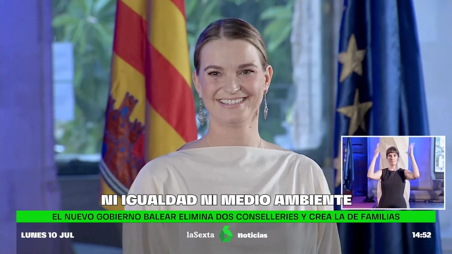 Ni Medio Ambiente, ni Igualdad: el nuevo gobierno balear (PP y Vox) elimina dos conselleries y crea una nueva Ni Medio Ambiente, ni Igualdad: el nuevo gobierno balear (PP y Vox) elimina dos conselleries y crea una nueva