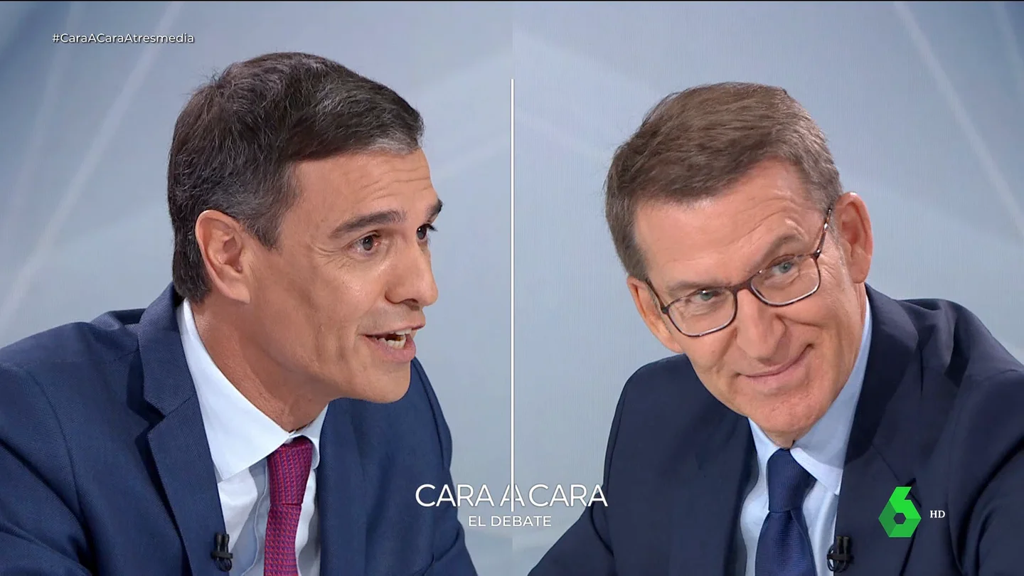 Sánchez y Feijóo Vox y Bildu Sánchez y Feijóo Vox y Bildu