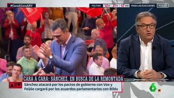 La reflexión de Carlos Segovia sobre el debate electoral: "Sánchez está obligado a ganar"