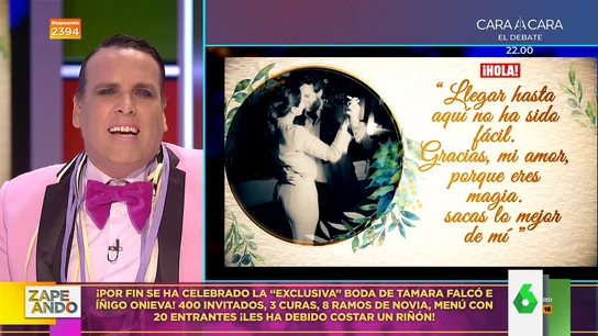 Las emotivas palabras que Íñigo Onieva dedicó a Tamara Falcó tras su boda Las emotivas palabras que Íñigo Onieva dedicó a Tamara Falcó tras su boda