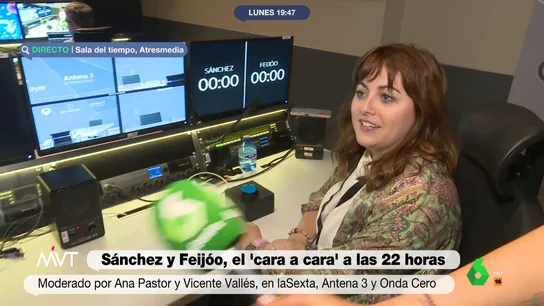 Cómo (y por qué) dos árbitros de la ACB controlan el tiempo del debate electoral de Sánchez y Feijóo Cómo (y por qué) dos árbitros de la ACB controlan el tiempo del debate electoral de Sánchez y Feijóo
