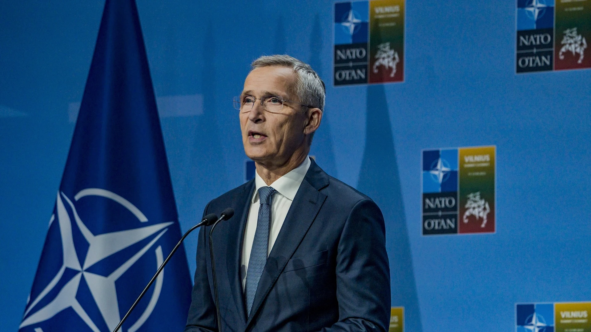 El secretario general de la OTAN, Jens Stoltenberg.