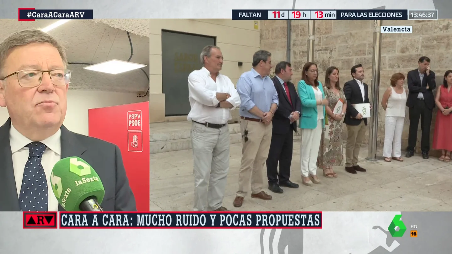 Ximo Puig acusa al PP de permitir que se blanquee "una ideología machista" con sus pactos con Vox Ximo Puig acusa al PP de permitir que se blanquee "una ideología machista" con sus pactos con Vox