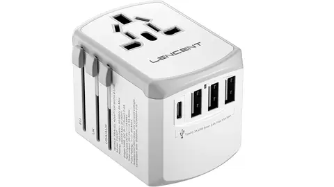 Adaptador de enchufe de viaje Lencent de Amazon Adaptador de enchufe de viaje Lencent de Amazon