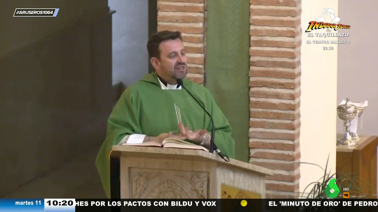 El cura de Valdepeñas, del gimnasio: "Si no hay dentro amor no sirve de nada tener un culo gordo o bíceps" El cura de Valdepeñas, del gimnasio: "Si no hay dentro amor no sirve de nada tener un culo gordo o bíceps"