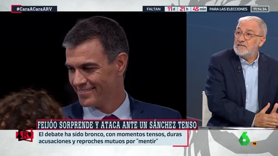 La reflexión de Xavier Sardá sobre el escenario político: "La situación está cambiando" La reflexión de Xavier Sardá sobre el escenario político: "La situación está cambiando"