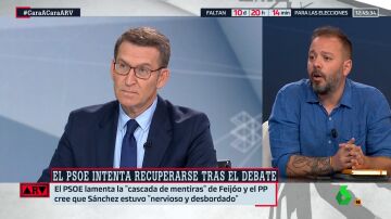 Antonio Maestre, tajante: "Feijóo ganó el debate porque fue sucio y deshonesto"