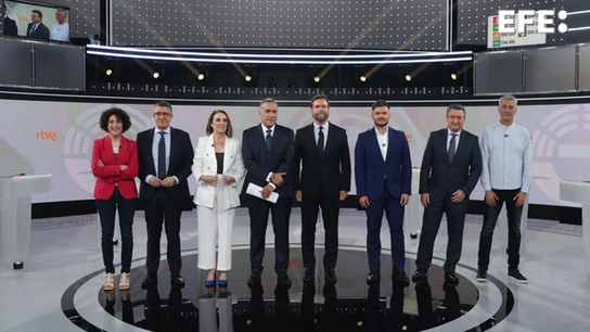 La vivienda y la ley del 'solo sí es sí' centran un debate a siete con más propuestas y menos ruido La vivienda y la ley del 'solo sí es sí' centran un debate a siete con más propuestas y menos ruido