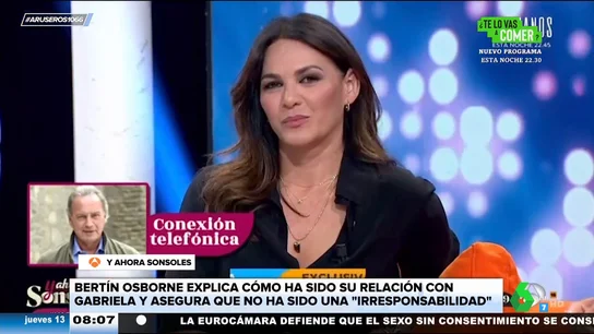 Así reaccionó Fabiola Martínez al enterarse de que Bertín Osborne volverá a ser padre a los 69 años Así reaccionó Fabiola Martínez al enterarse de que Bertín Osborne volverá a ser padre a los 69 años