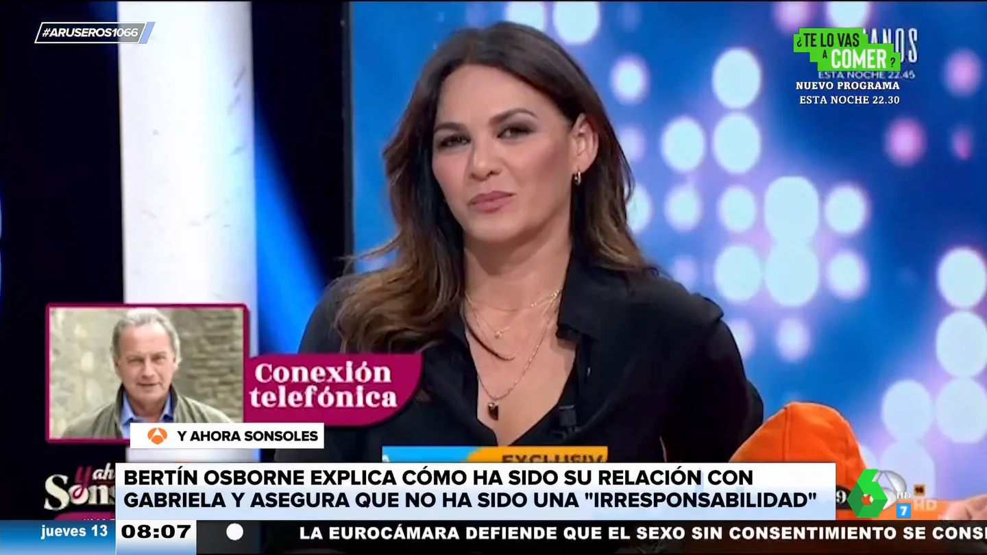 Así reaccionó Fabiola Martínez al enterarse de que Bertín Osborne volverá a ser padre a los 69 años Así reaccionó Fabiola Martínez al enterarse de que Bertín Osborne volverá a ser padre a los 69 años