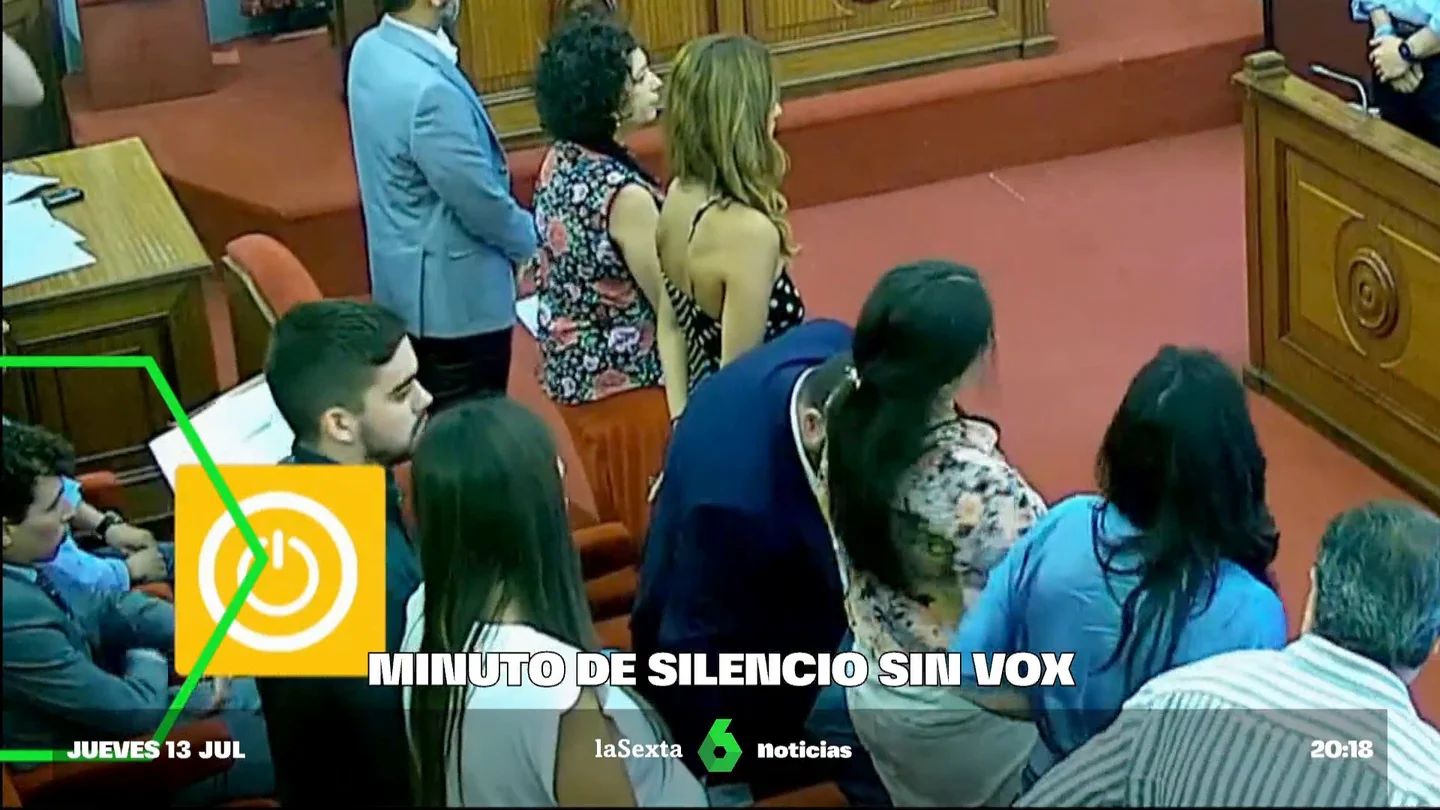 Vox minuto de silencio Miguel Ángel Blanco Vox minuto de silencio Miguel Ángel Blanco