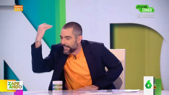 Dani Mateo se replantea su sexualidad con este colaborador de Zapeando Dani Mateo se replantea su sexualidad con este colaborador de Zapeando