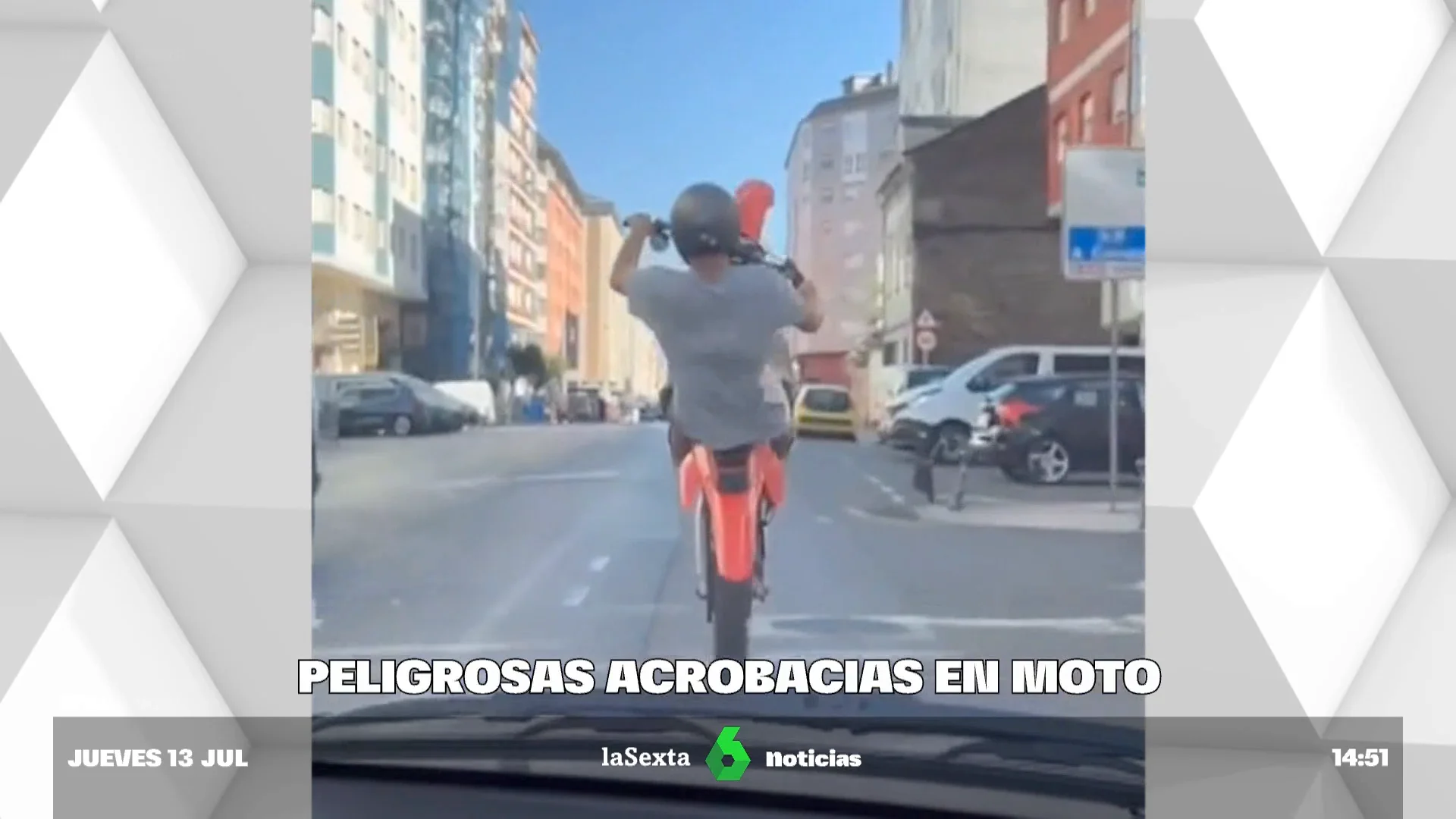 Acrobacias en moto