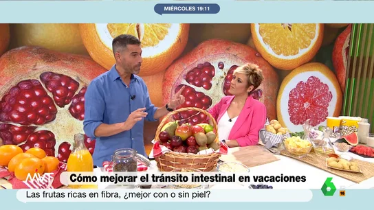 Pablo Ojeda desvela qué frutas mejoran el tránsito intestinal en esta época de vacaciones Pablo Ojeda desvela qué frutas mejoran el tránsito intestinal en esta época de vacaciones