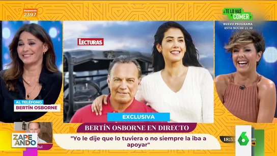 La cómica reacción de Fabiola Martínez al conocer que Bertín Osborne será padre: "Pensé que desbancabas a Papuchi" La cómica reacción de Fabiola Martínez al conocer que Bertín Osborne será padre: "Pensé que desbancabas a Papuchi"