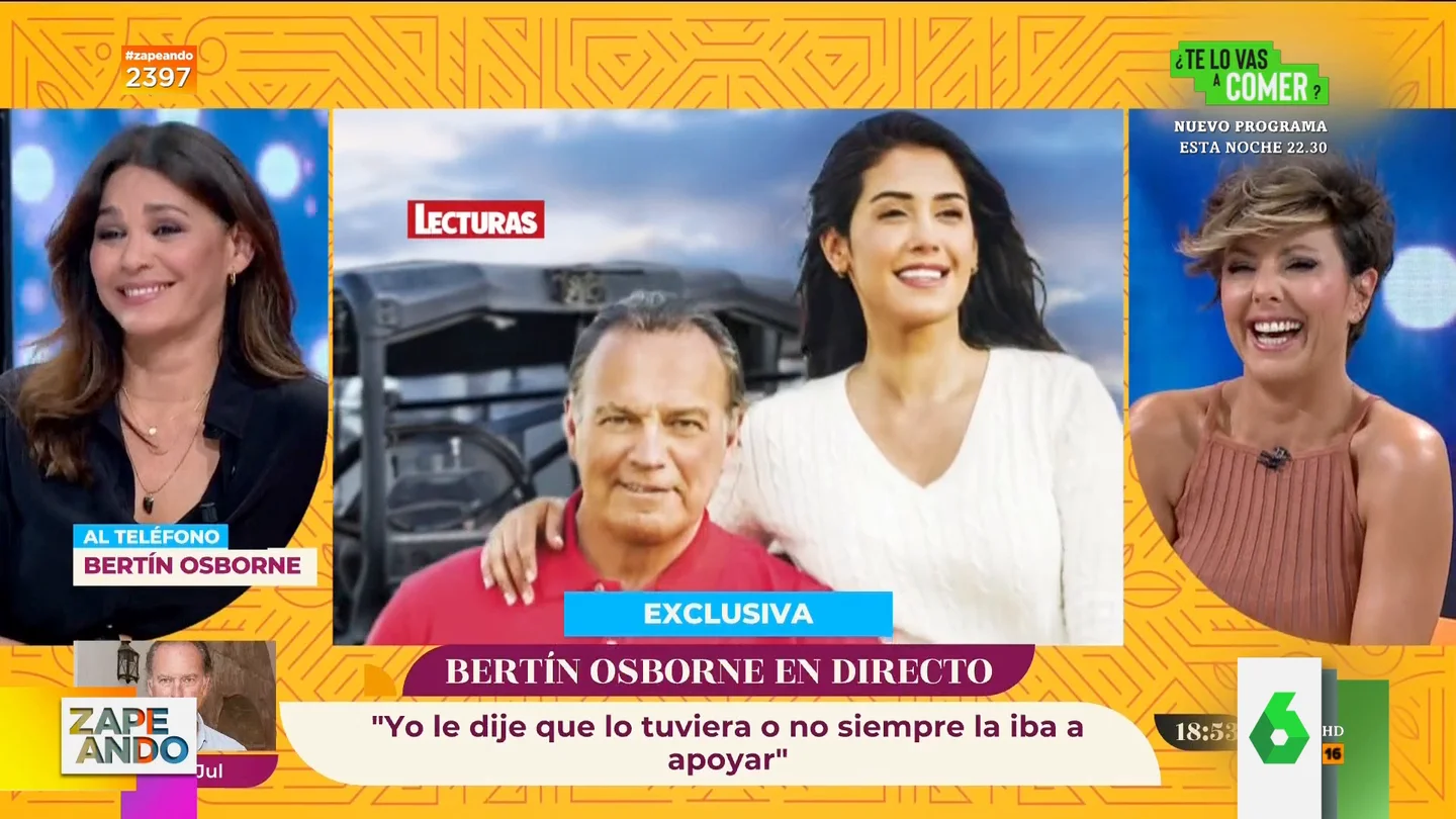 La cómica reacción de Fabiola Martínez al conocer que Bertín Osborne será padre: "Pensé que desbancabas a Papuchi" La cómica reacción de Fabiola Martínez al conocer que Bertín Osborne será padre: "Pensé que desbancabas a Papuchi"